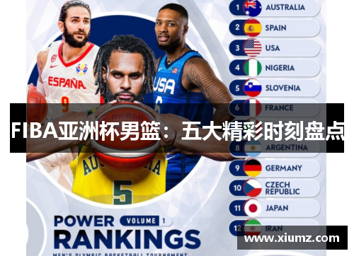 FIBA亚洲杯男篮：五大精彩时刻盘点